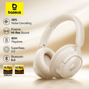 Bass Wireless Bluetooth Headphones 80hr