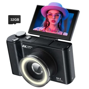 4K Digital Camera for Photography