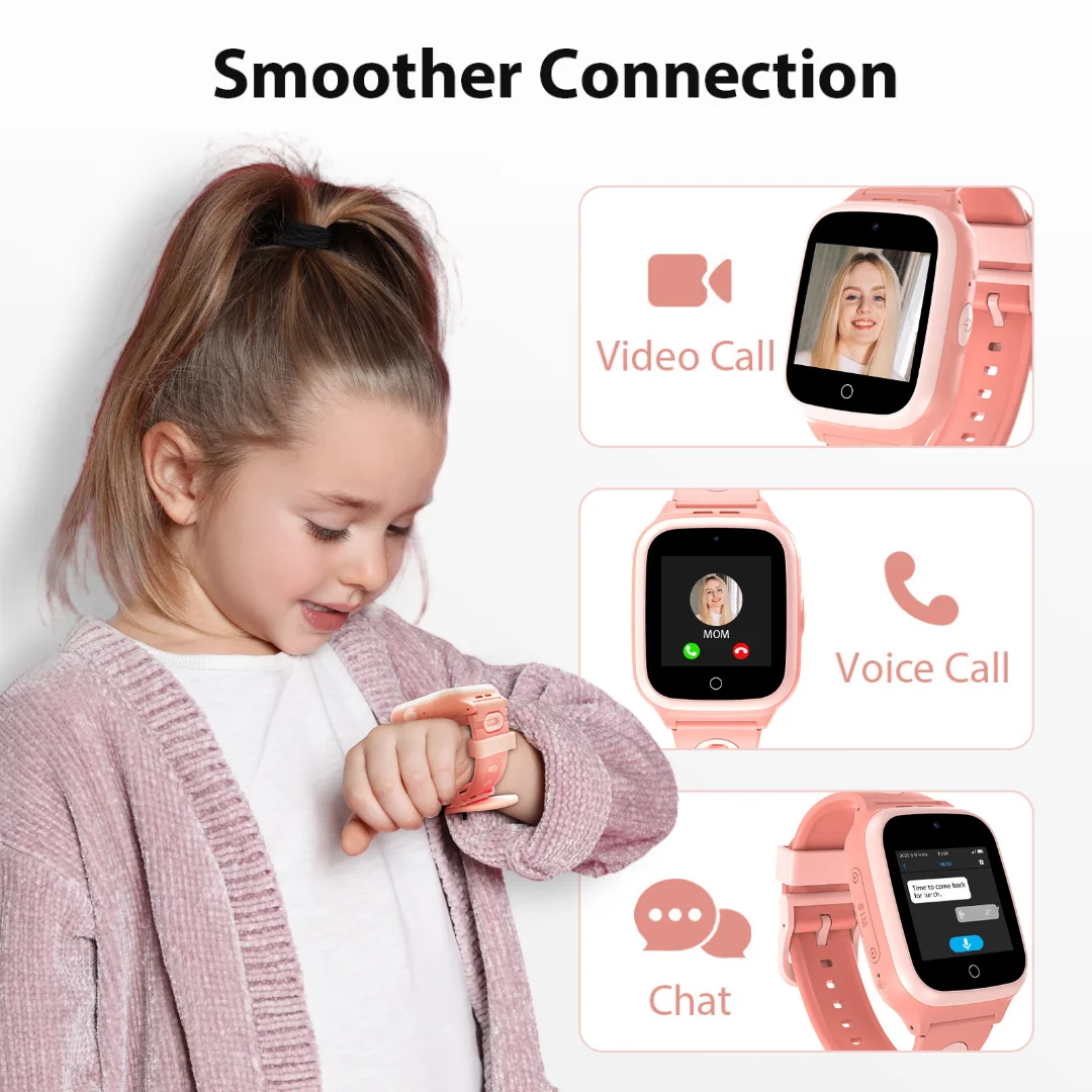 4G Kids Smartwatch GPS Watch Location Video Call - Image 3