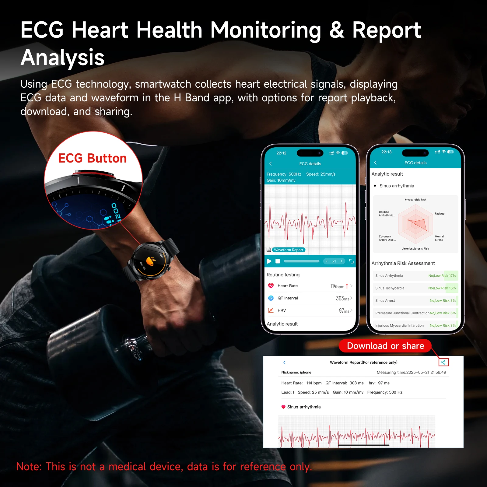 Health Smart watch Men Women - Image 3