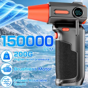 Powerful Turbo Air Blower Cleaning