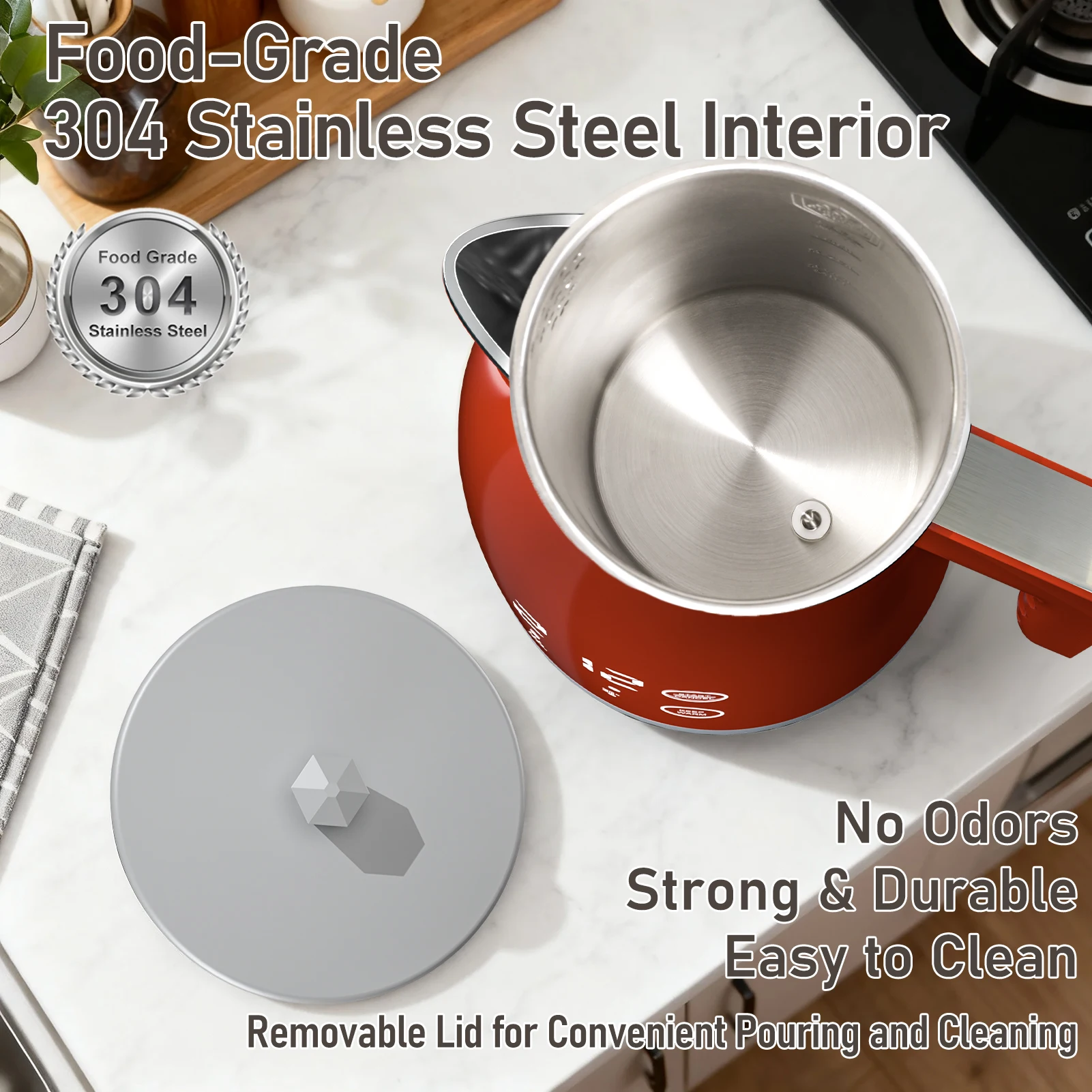 Digital LED Display Electric Kettle - Image 5