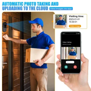 Wireless Security Waterproof Doorbell Camera - Thumbnail Image 3