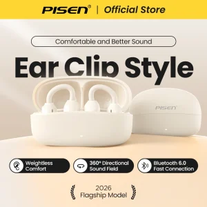 PISEN Wireless Ear Clip Earphones
