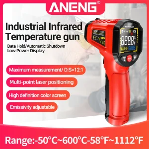 Portable Infrared Thermometer Gun -50~600°C