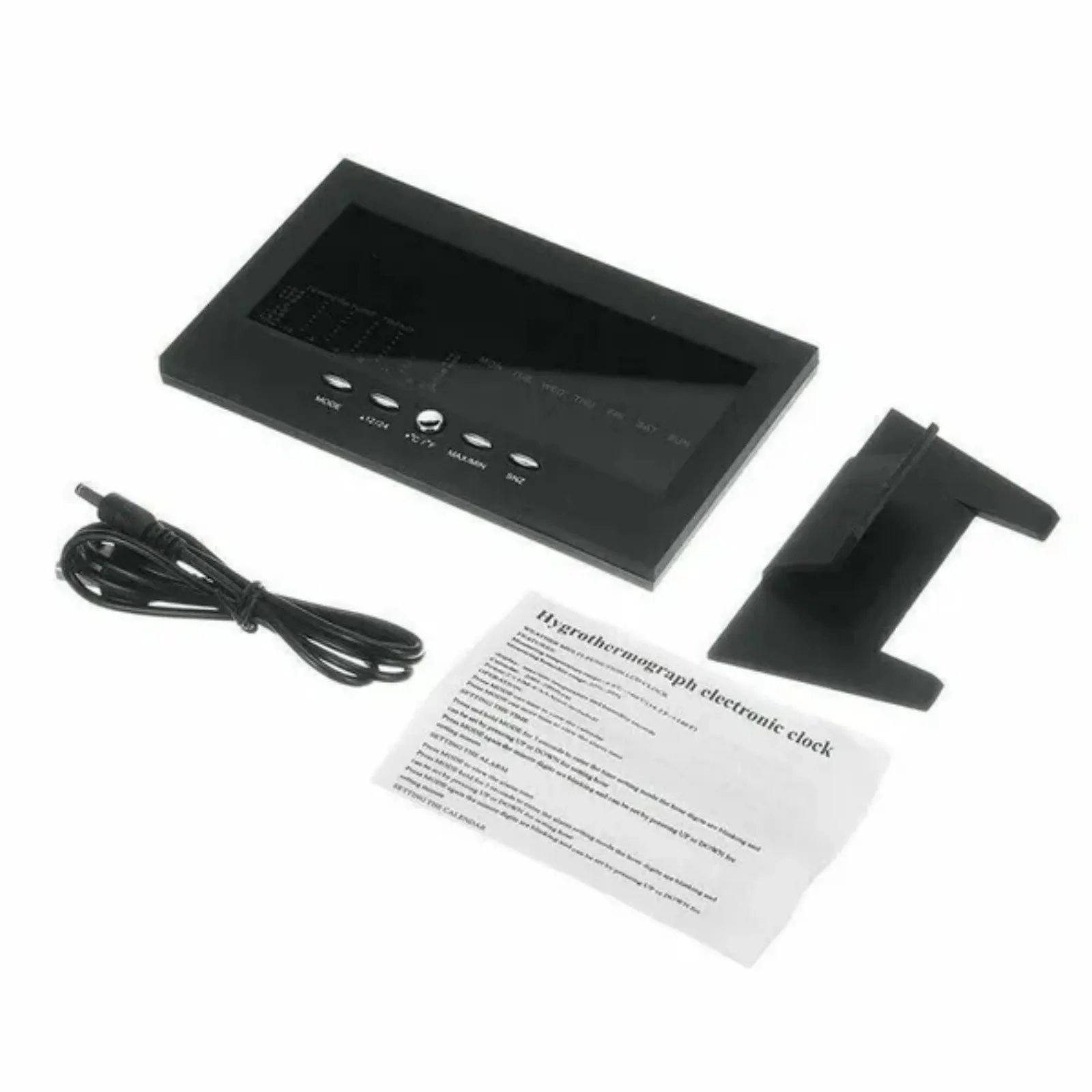 LED Digital Alarm Clock Calendar - Image 4
