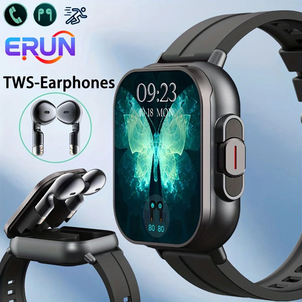 2-In-1 Smartwatch with Wireless Earbuds - Image 1