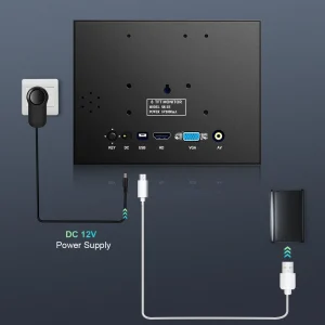 Eyoyo 8 / 5 Inch Portable Industrial Monitor - Thumbnail Image 4