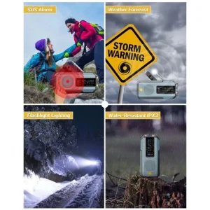 Emergency Solar AM/FM  Weather Digital Radio - Thumbnail Image 6
