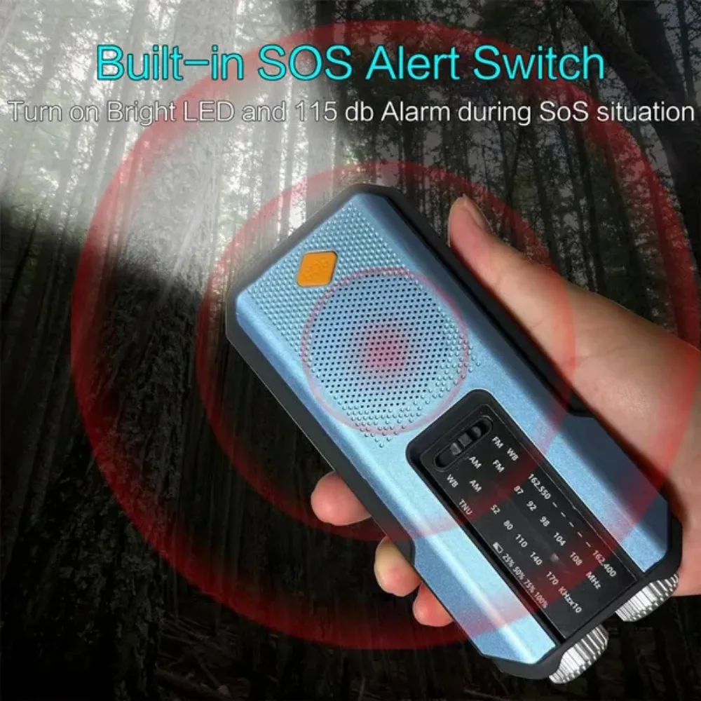 Emergency Solar AM/FM  Weather Digital Radio - Image 5