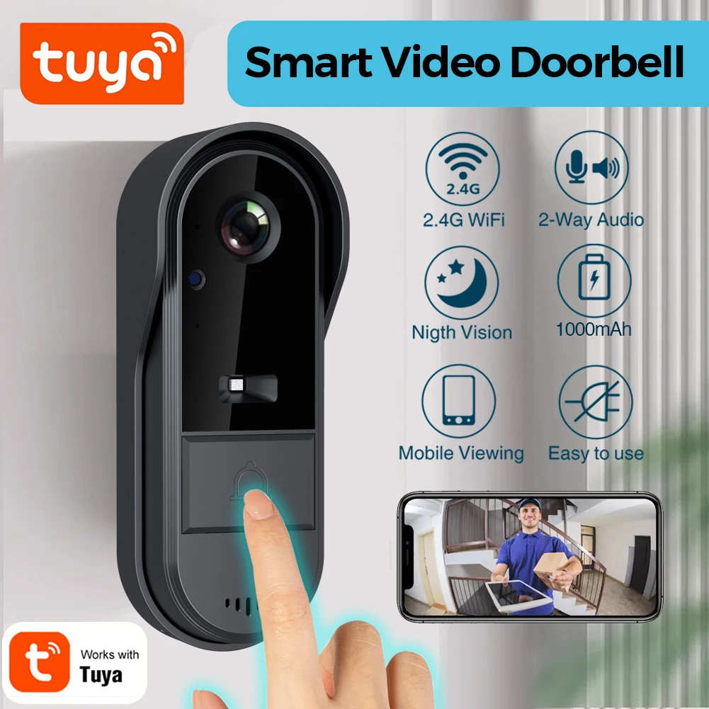 Wireless Security Waterproof Doorbell Camera - Image 1