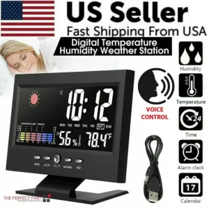 LED Digital Alarm Clock Calendar
