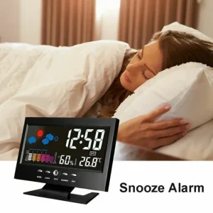 LED Digital Alarm Clock Calendar - Thumbnail Image 6
