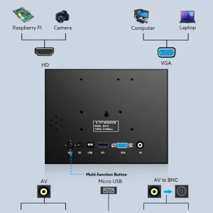 Eyoyo 8 / 5 Inch Portable Industrial Monitor - Thumbnail Image 3