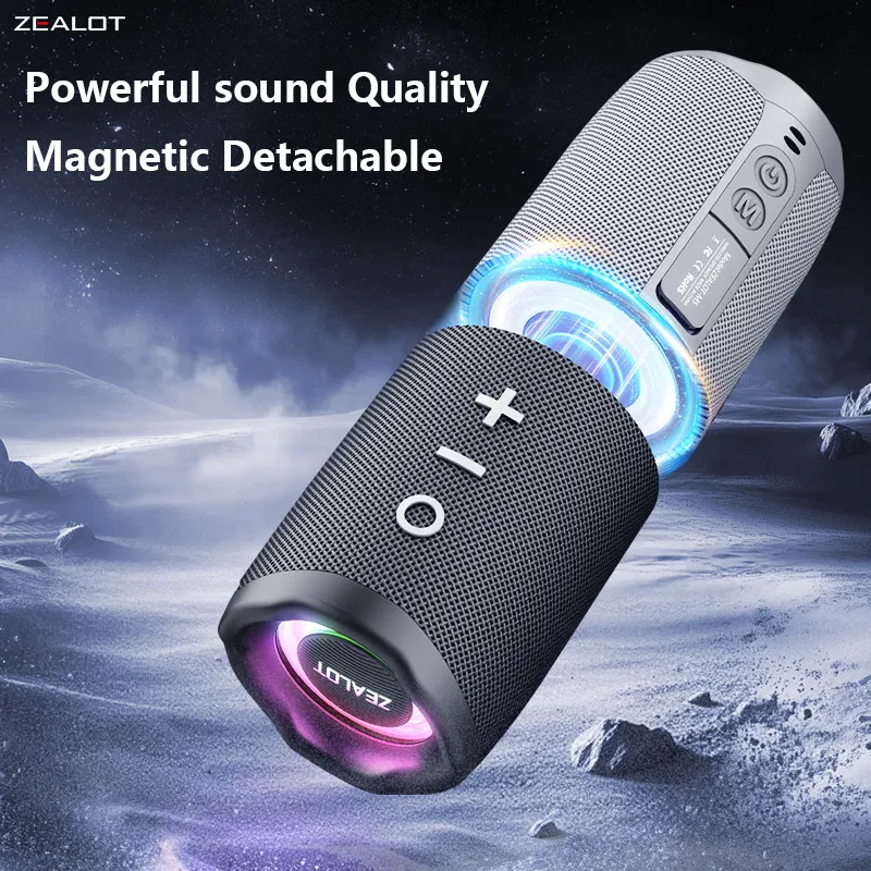 ZEALOT Magnetic Bluetooth Speaker - Image 4