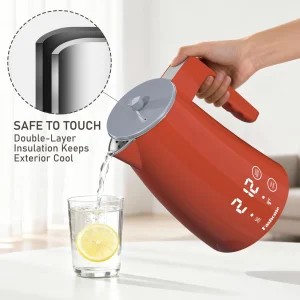 Digital LED Display Electric Kettle - Thumbnail Image 4