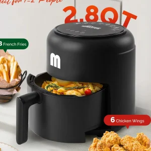 2.8QT Mini Digital Air Fryer - Thumbnail Image 2