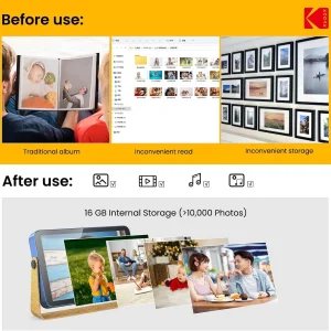 Kodak WiFi Digital Picture Frame - Thumbnail Image 2