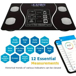 LCD Smart Digital Body Fat Scale - Thumbnail Image 5
