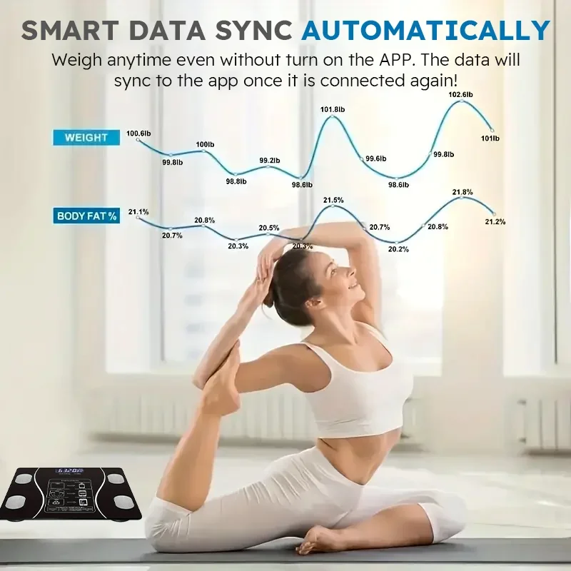 LCD Smart Digital Body Fat Scale - Image 4