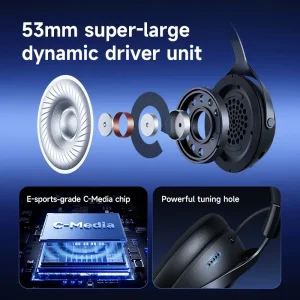 Wireless Three Mode  Game Headset - Thumbnail Image 2