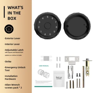Smart Lock Fingerprint Indoor Door Lock - Thumbnail Image 4