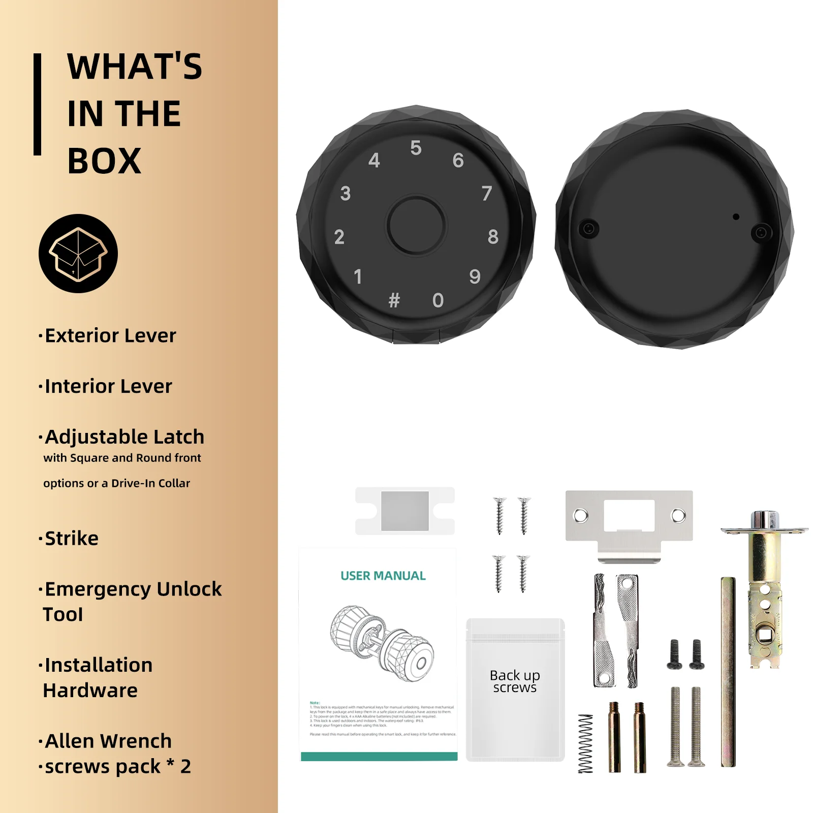 Smart Lock Fingerprint Indoor Door Lock - Image 4