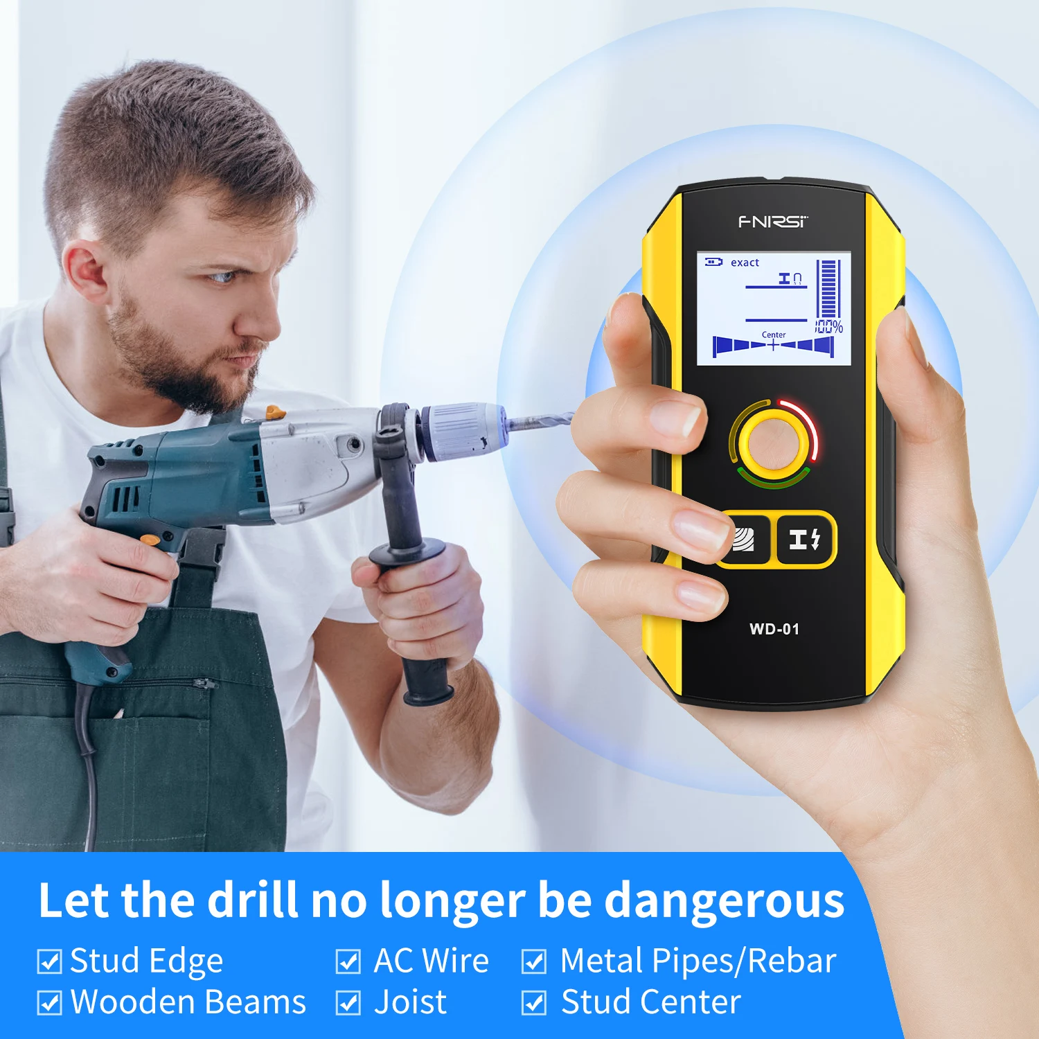 FNIRSI Multifunction Wall Detector - Image 5