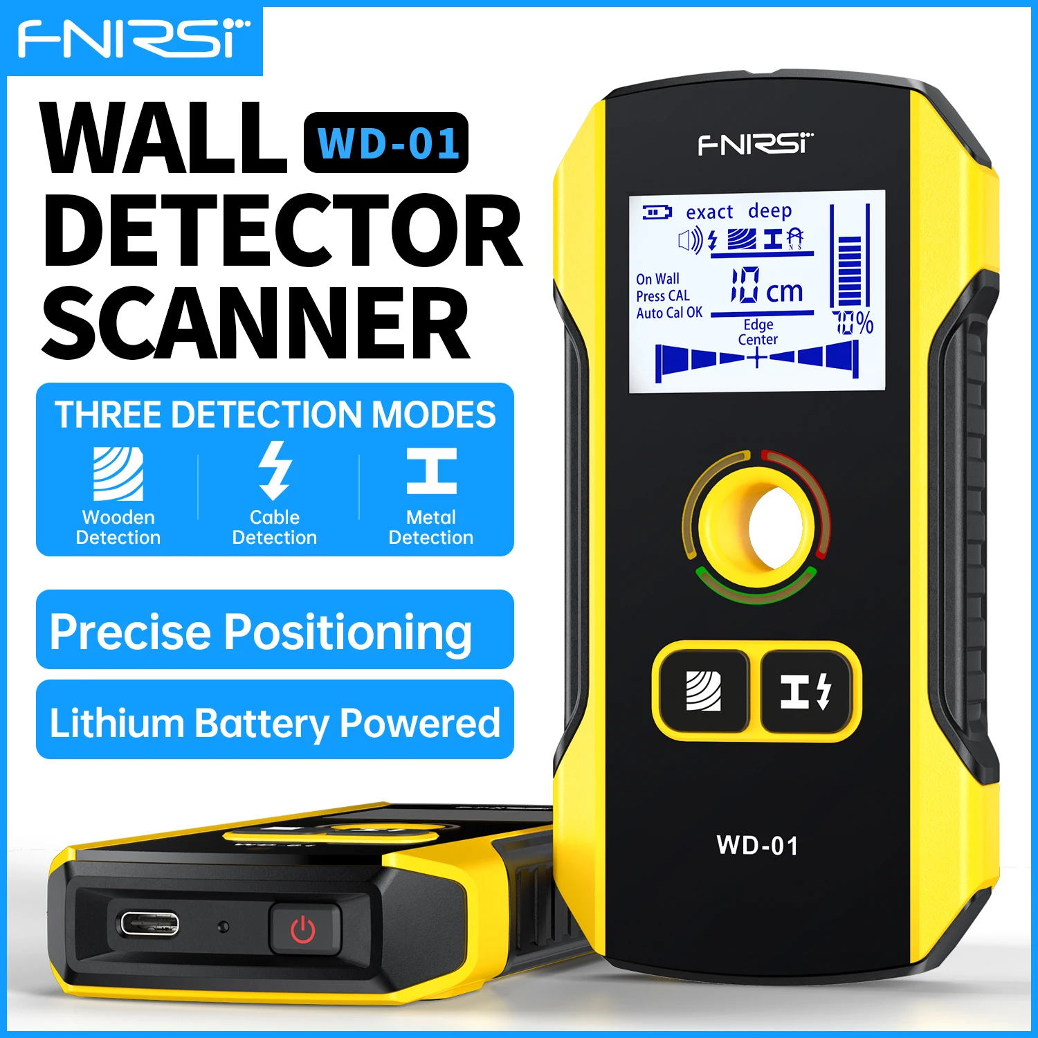 FNIRSI Multifunction Wall Detector - Image 1