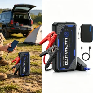 4-in-1 Jump Starter with Air Pump
