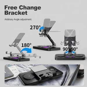 7-in-1 Wireless Charger Station  iPhone - Thumbnail Image 4