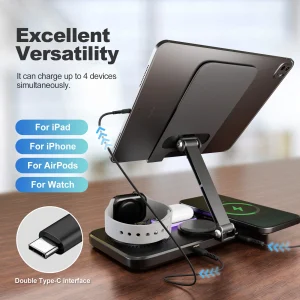 7-in-1 Wireless Charger Station  iPhone - Thumbnail Image 2