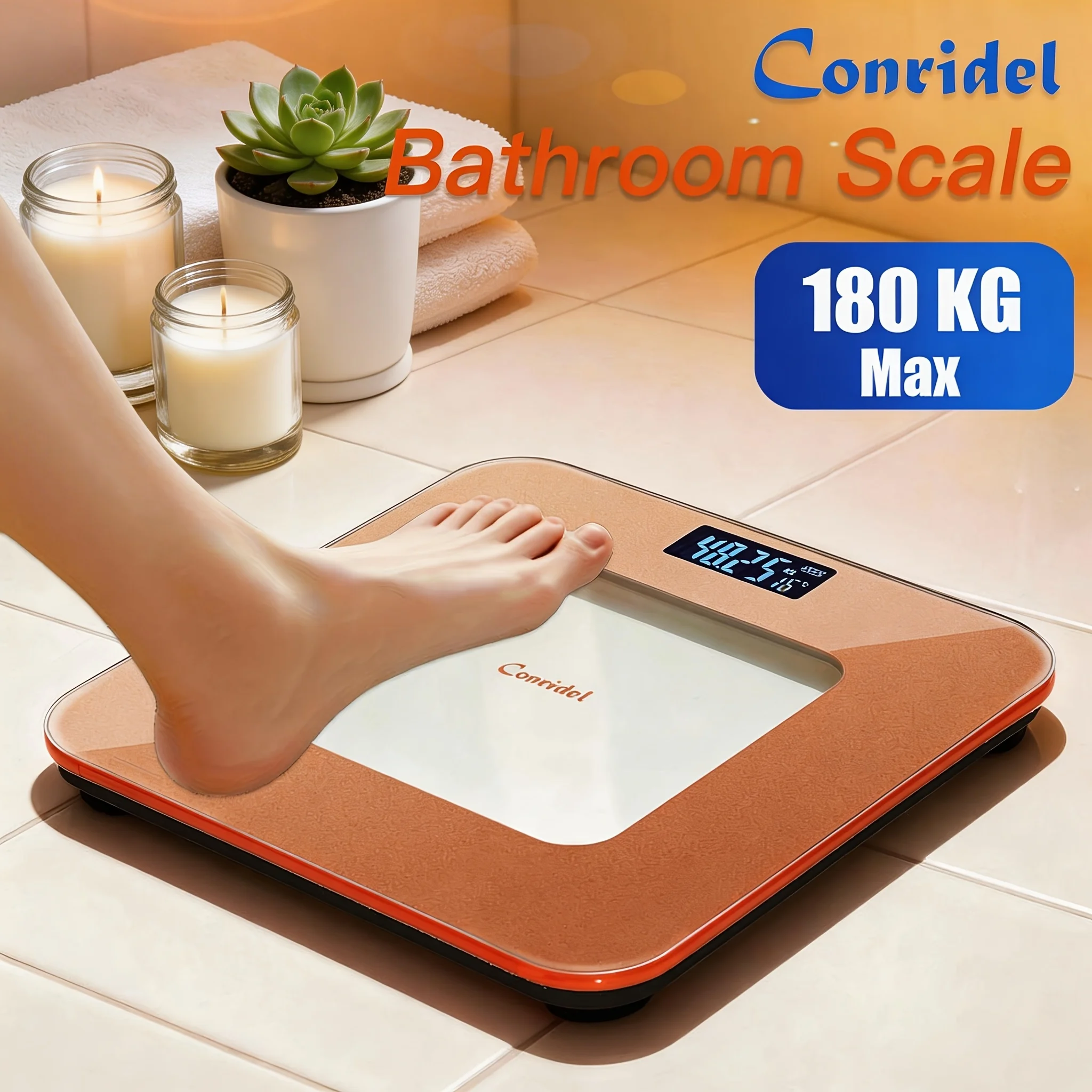 Household Digital Bathroom Weighing Scale High‑Accuracy - Image 1