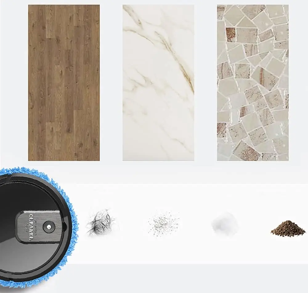 Intelligent Wet or Dry Robot Mop - Image 4
