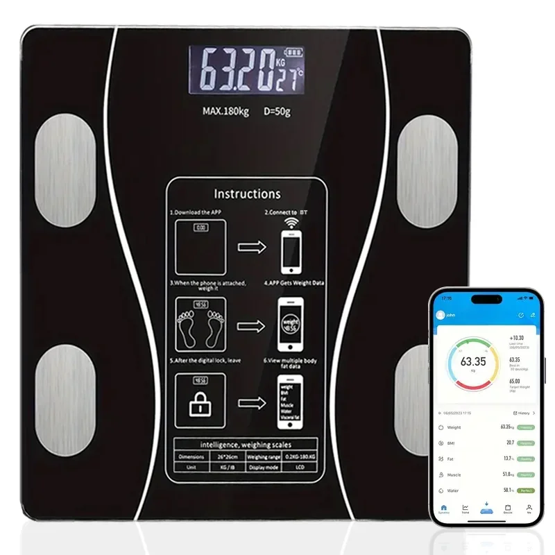LCD Smart Digital Body Fat Scale - Image 2